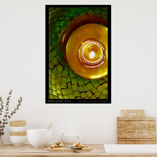 Dragon Eye Poster (Küche)