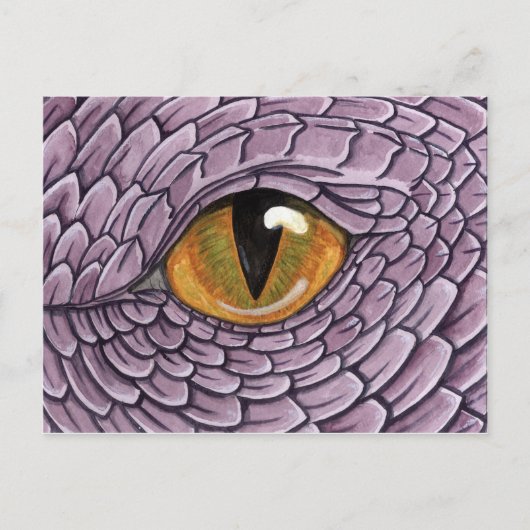 Dragon Eye Postkarte (Vorderseite)