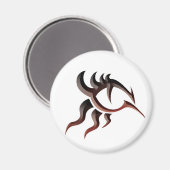 Dragon Eye Tat Magnet (Vorderseite/Rückseite)