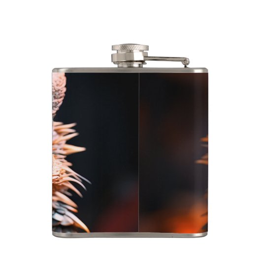 Dragon Face Flachmann (Rückseite)