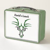 Dragon Face Metal Lunchbox (Vorderseite)