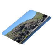 Dragon Face Rock Cliffs Horizontal Flexible Magnet (Linke Seite)
