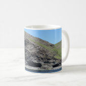 Dragon Face Rock Cliffs Skye Kaffeetasse (VorderseiteRechts)