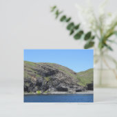 Dragon Face Rock Cliffs Skye Postkarte (Stehend Vorderseite)