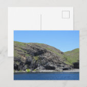 Dragon Face Rock Cliffs Skye Postkarte (Vorne/Hinten)