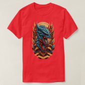 Dragon Face T-Shirt (Design vorne)