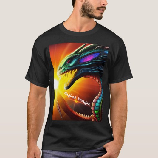 Dragon Face T - Shirt (Vorderseite)