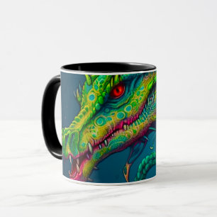 Dragon Face Tasse