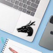 Dragon Faction Aufkleber (Laptop mit iPhone)