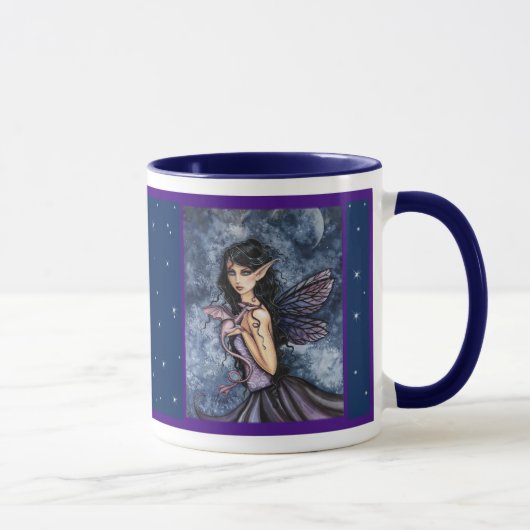 Dragon Fairy Tasse von Molly Harrison (Rechts)