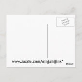 Dragon Familiar Postkarte (Rückseite)