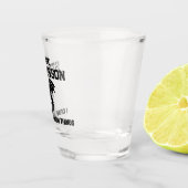 Dragon Family Logo  Schnapsglas (Rechts)