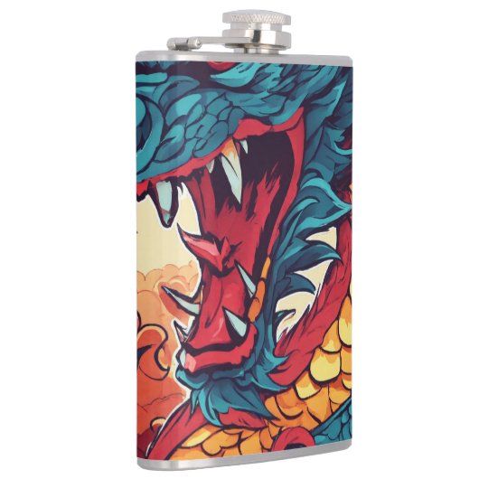 Dragon Fansion Flachmann (Rechts)