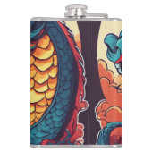 Dragon Fansion Flachmann (Rückseite)