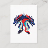 Dragon Fantasy Art Dragon Visitenkarte (Vorderseite)