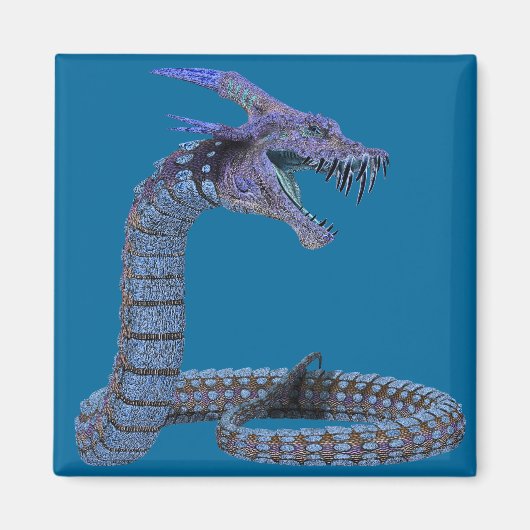 Dragon Fantasy Art Magnet (Vorne)