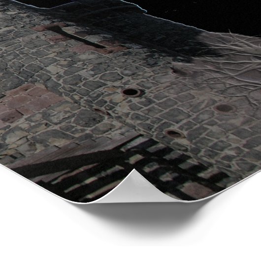 Dragon Fantasy Art Poster (Ecke)