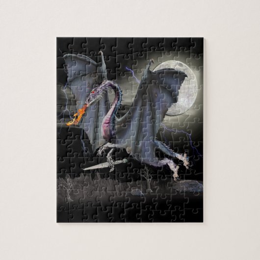 Dragon Fantasy Art Puzzle (Vertikal)