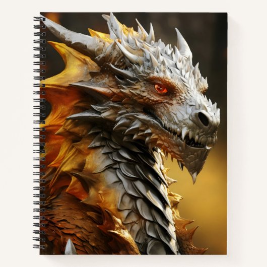 Dragon Fantasy Beast Notizblock (Vorderseite)