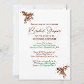 Dragon Fantasy Bridal Dusche Einladung (Vorderseite)