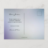 Dragon Fantasy Child Geburtstagskarte Postkarte (Rückseite)