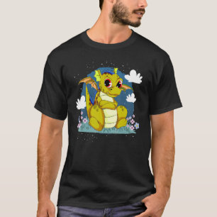 Dragon Fantasy Creature Animal Niedlich Dragon T-Shirt