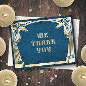 Dragon Fantasy Modern Deko Wedding Dankeskarte