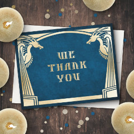 Dragon Fantasy Modern Deko Wedding Dankeskarte