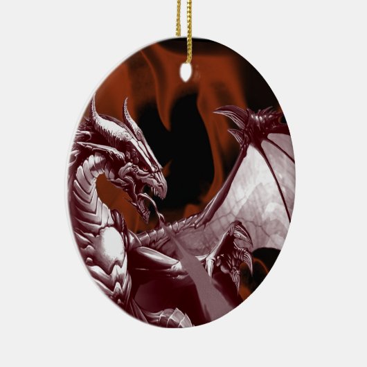 Dragon Fantasy Tree Ornament (Rechts)