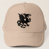 Dragon Fantasy Truckerkappe (Vorderseite)