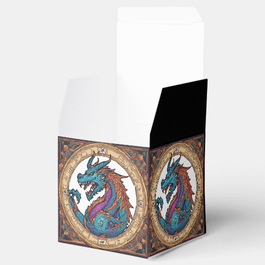 Dragon Favor Box Geschenkschachtel (Geöffnet)
