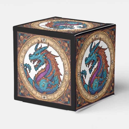 Dragon Favor Box Geschenkschachtel (Rückseite)