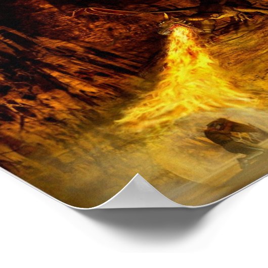 Dragon Fighter Poster (Ecke)