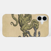 Dragon Fighting Snake iPhone Hülle (Rückseite (Horizontal))