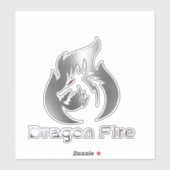 Dragon Fire Aufkleber (Blatt)