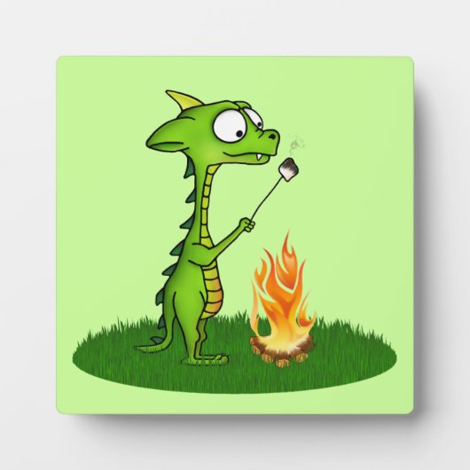 Dragon Fire Fotoplatte (Vorderseite)