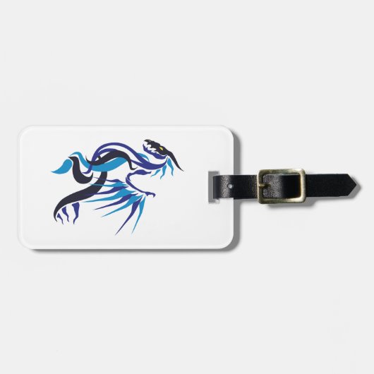 Dragon Fire Gepäckanhänger (Vorderseite horizontal)
