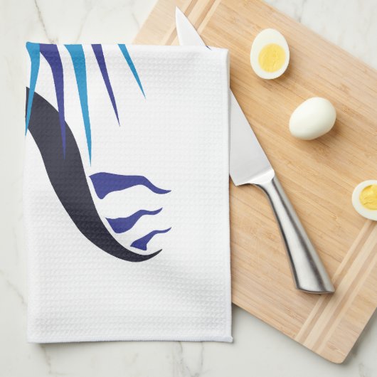 Dragon Fire Küchentuch (Viertel Falte)