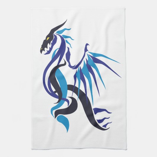 Dragon Fire Küchentuch (Vertikal)