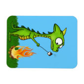 Dragon Fire Magnet (Horizontal)