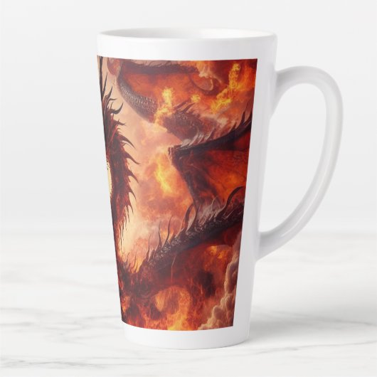 Dragon Fire Milchtasse (Rechts)