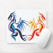 Dragon Fire Mousepad (Mit Mouse)