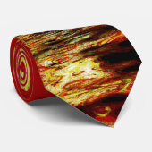 Dragon & Fire Mythische Fantasy Artwork Krawatte (Gerollt)
