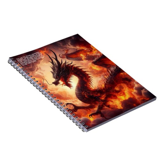 Dragon Fire Notizblock (Rechte Seite)