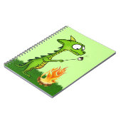 Dragon Fire Notizblock (Linke Seite)