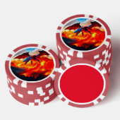 Dragon Fire Pokerchips (Stapel)