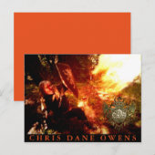 DRAGON FIRE POSTKARTE (Vorne/Hinten)