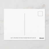 Dragon Fire Postkarte (Rückseite)