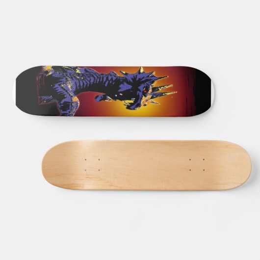 Dragon Fire Skateboard (Horizontal)