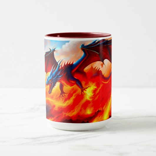 Dragon Fire Tasse (Zentrum)